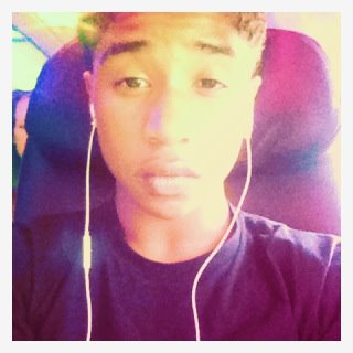 Roc listening to the music