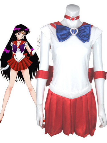  Sailor Moon Sailor Mars Raye Hino Cosplay Costume