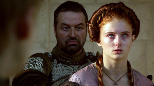  Sansa and Meryn Trant