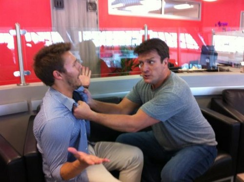  Scott Clifton Punches Nathan