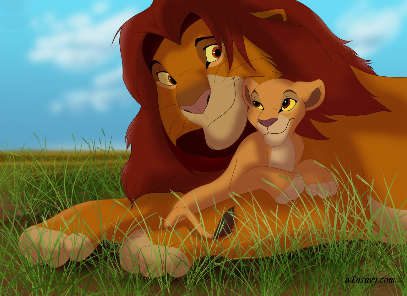 Lion King Simba And Kiara