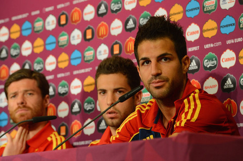  Spain Training and Press Conference - Group C: UEFA EURO 2012