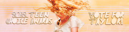  Taylor rápido, swift TCA Voting Banners