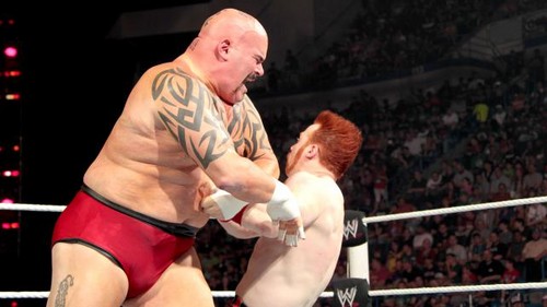  WWE Raw Sheamus vs Tensai