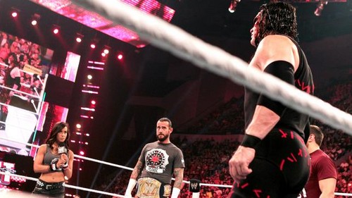  WWE Raw WWE championship segment