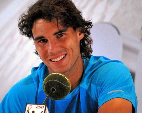 blue Rafa and his best smile !