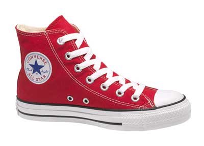  red Converse