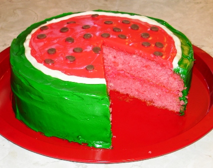  西瓜 cake
