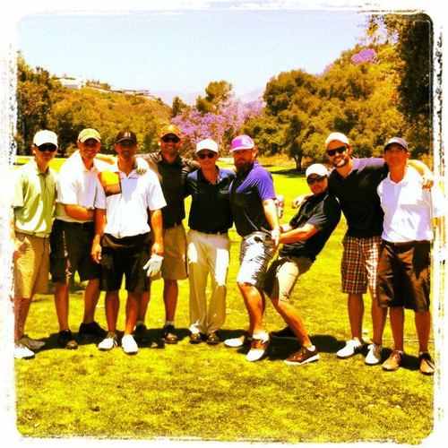  ~Jensen and Друзья golfing~