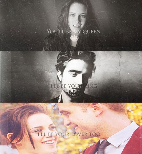 'you'll be my queen...i'll be your king...& i'll be your lover too' <3