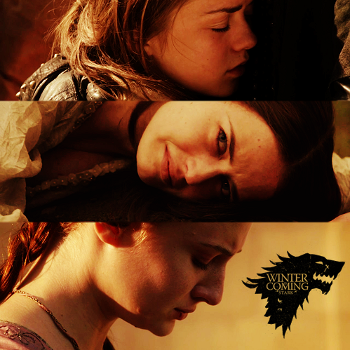  Arya, Lyanna and Sansa