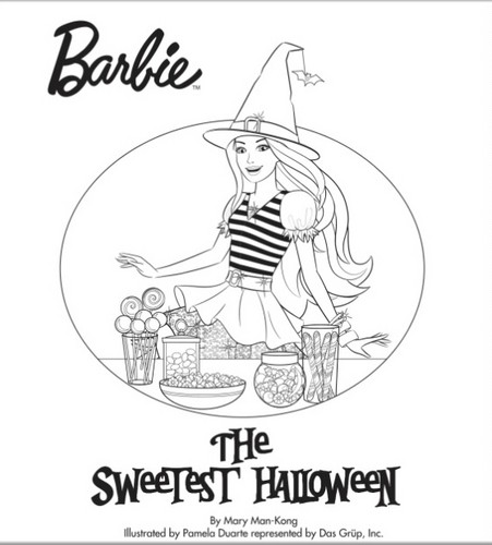  Barbie The Sweetest Halloween