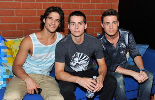  Cast Of MTV's "Teen Wolf" Live Chat At Cambio Studios