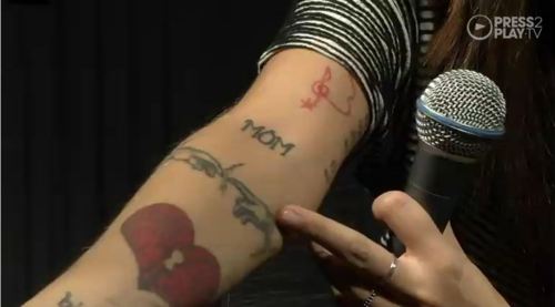 Christina Perri tattoos