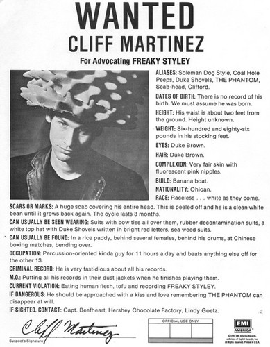  Cliff Martinez