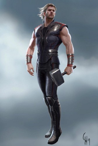  Concept art of Thor