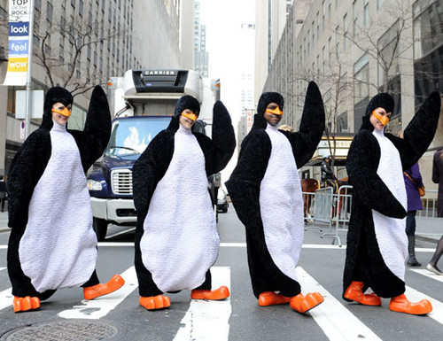 Dudes in penguin suits