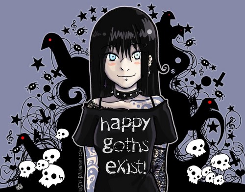  Happy Goths Exist!