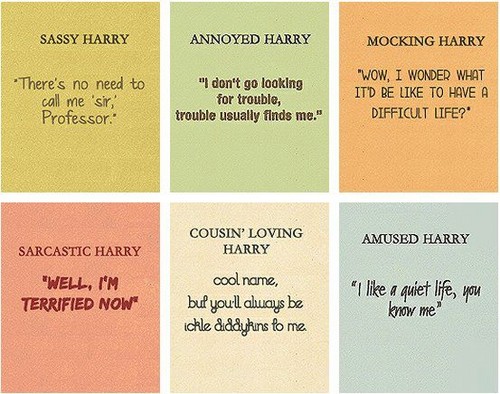  Harry's moods