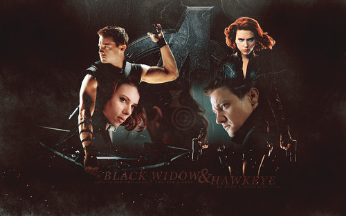  Hawkeye and Black Widow