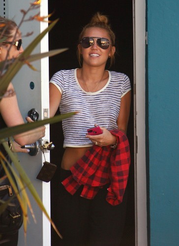  Leaving Winsor Pilates in West Hollywood [29th June]