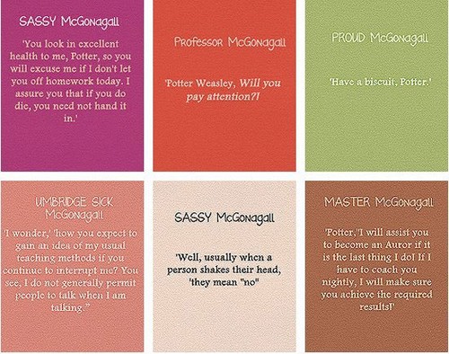  McGonagall's moods