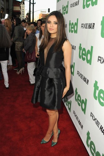 Mila Kunis & Mark Wahlberg Premiere "Ted" in Hollywood
