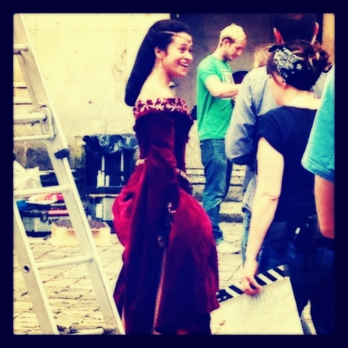  Pierrefonds BTS - Angel Coulby