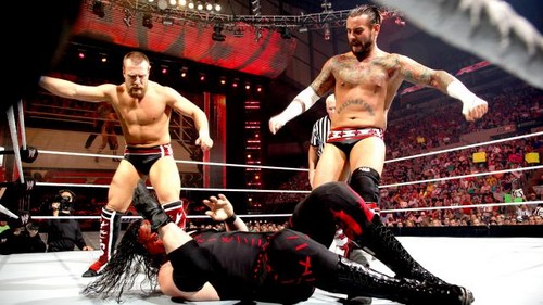  Punk vs Bryan vs Kane