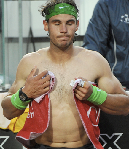 Rafa Nadal : I want have dry nipples !