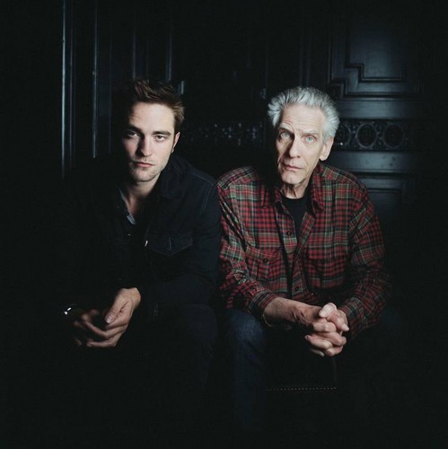  Robert Pattinson and David Cronenberg UK Press Junket Portrait 2012