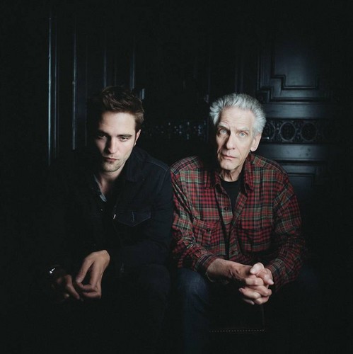 Robert Pattinson and David Cronenberg UK Press Junket Portrait 2012