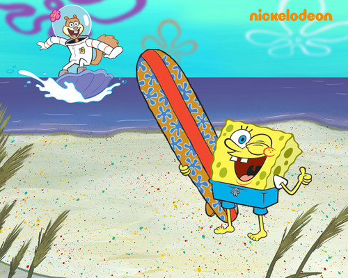 Spongebob & Sandy