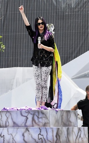  Spotted Rehearsing For The 2012 MuchMusic Awards In Toronto [16 June 2012]