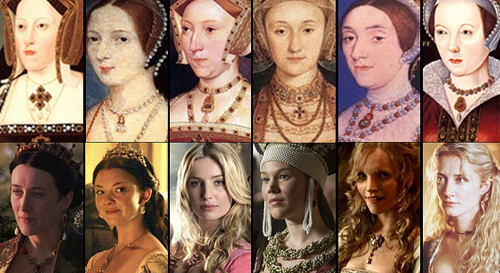  The six wives of Henry VIII
