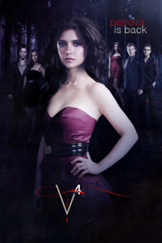  The vampire diaries season 4 poster
