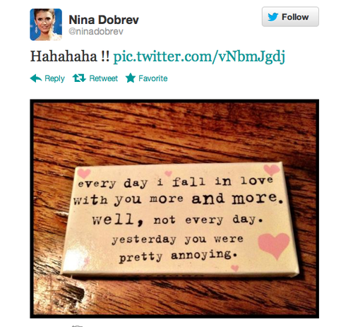  nina's tweet