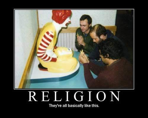  religion. that's what it is.