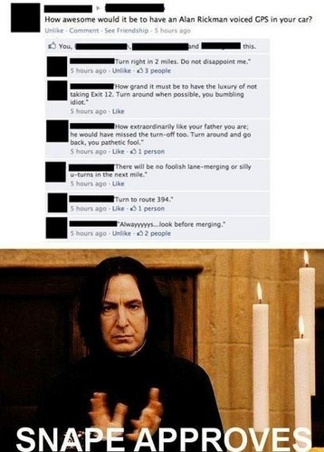 snape approves
