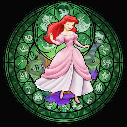  Ariel Stained Glass