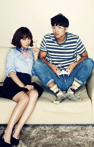  Lee Min Jung and Gong Yoo from the drama Big