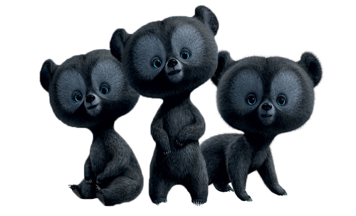  The little triplets bears