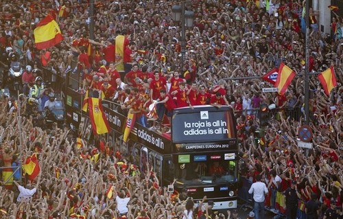  Celebration and Parade through Madrid