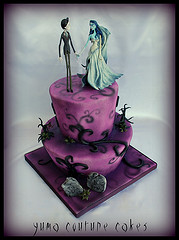  Corpse Bride's wedding cake