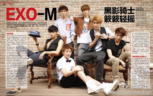  EXO-M for Lifestyle Magazine
