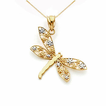 Gold Dragonfly Jewerly
