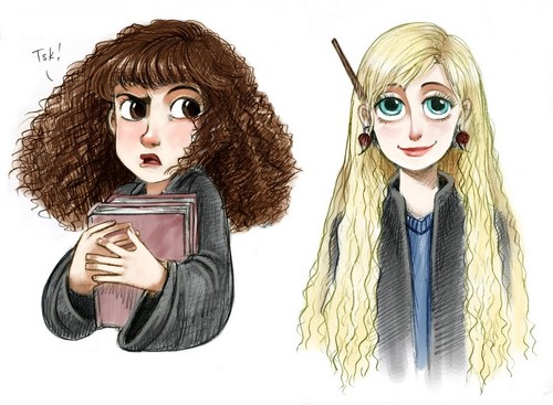  Hermione and Luna