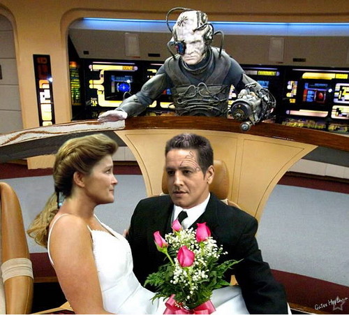  Janeway and Chakotay - Wedding