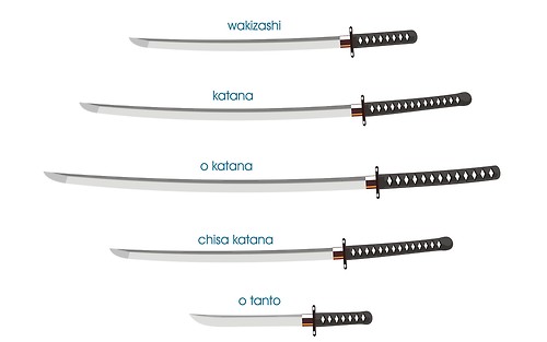  Japanese swords.