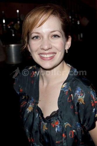  Katherine Parkinson attends the After Party on press night for cock at the royal court theatre.